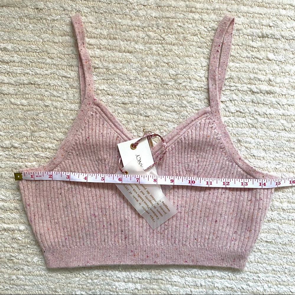 NWT LoveShackFancy Noah cropped bralette - Picture 14 of 16